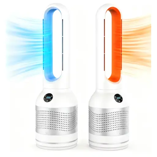 3 in 1 Bladeless Fan Air Cooler Heater at Air Purifier