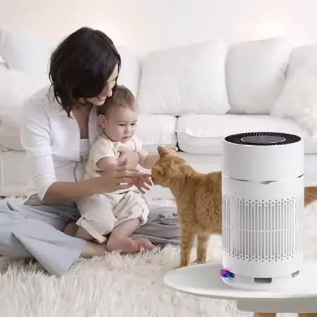 Baby Sound Machine para sa Sleeping Nightlight White Noise Air Purifier
