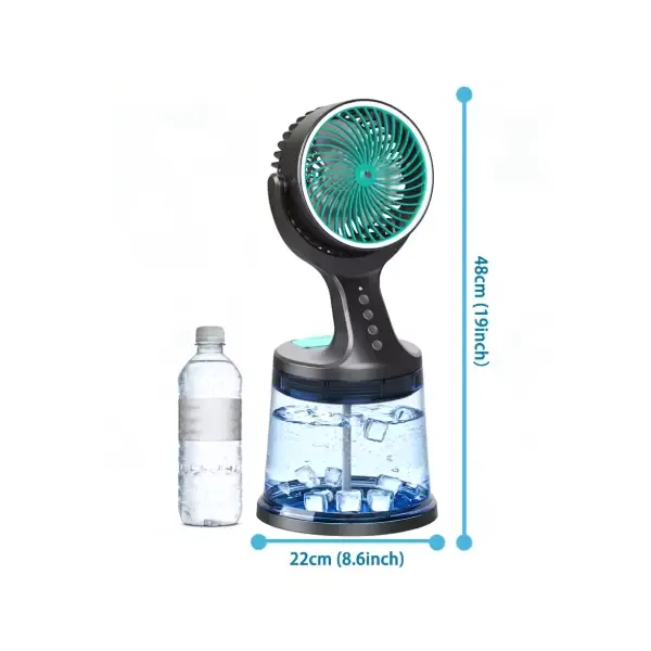 High-Speed ​​Mini Handheld Fan USB Rechargeable Pangmatagalang Baterya