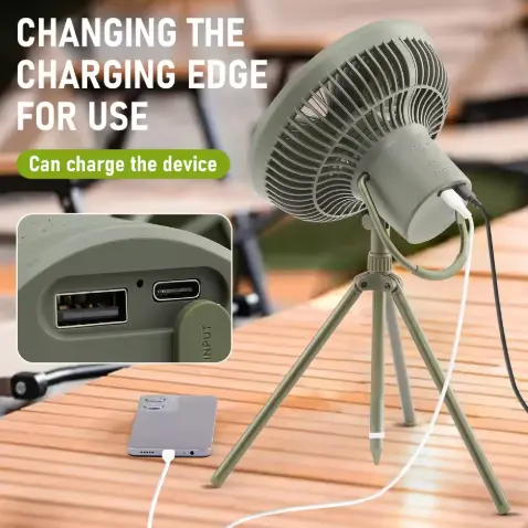 Mini Handheld Rechargeable Cooling Portable Fan para sa Outdoor