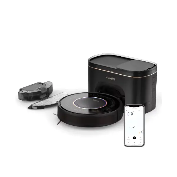 Robot Vacuum Cleaner na may Self-Emptying Auto Charging